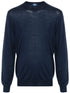 fine-knit virgin-wool jumper